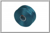 S-Lon, Size D, Beading Thread, Fdelgarn, teal, 1 Spule